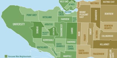 Ramani ya vancouver jirani