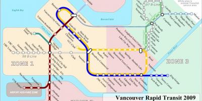 Vancouver rapid transit ramani